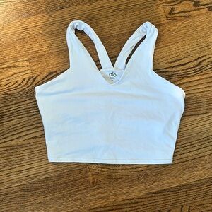 ALO Yoga White Sports Bra